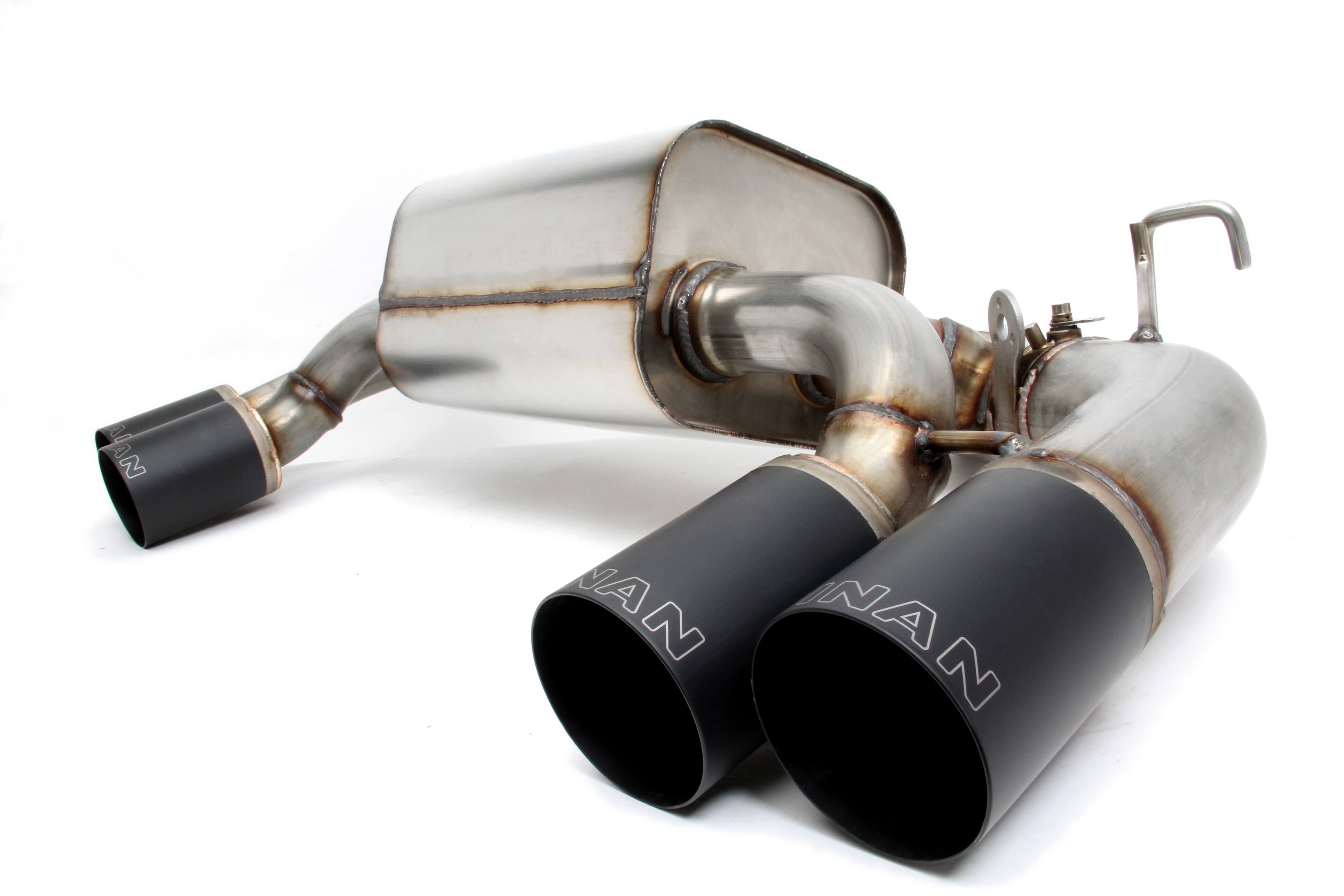 Dinan Free Flow Stainless Steel Exhaust w/ Black Tips -BMW M2 2016
