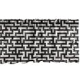 thumbnail image 1 of Ambesonne Modern Valance Pack of 2, Contemporary Maze Pattern, 54"X12", Charcoal Grey and Eggshell, 1 of 2