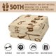 thumbnail image 5 of LHSHID 50th Anniversary Blanket Gifts 50th Anniversary Decorations Best 50th Anniversary Wedding Gifts for Parents CoupleGolden 50 Years of Marriage Throw Blankets 30"x40", 5 of 7