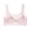 Purple A, variant on Zpanxa Seamless Bras for Women Crisscross Back Wireless Push Up Breathable Strappy Cups All-Day Support Khaki 40BC