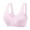 Pink, variant on Sports Bras for Women,Minimizer Bras for Women Full Coverage,Women's Plus Size Bra,Casual Lace Front Button Shaping Cup Shoulder Strap Underwire Bra Extra-Elastic Wirefree,S-XL