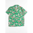 thumbnail image 2 of Ragstock Green Hawaiian Islands Pineapple Hawaiian Shirt, 2 of 3