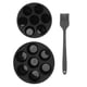 thumbnail image 3 of Molde de silicona para freír muffins de 7 y 8 pulgadas, 7 cavidades, molde para muffins de silicona de 7 tazas, molde para freidora, utensilios de cocina, 3 of 14
