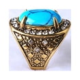 thumbnail image 4 of Grandest Birch Unisex Ring Turquoise Inlaid Rhinestone Retro Men Women Ring Jewelry for Party Rhinestone,Alloy,Turquoise Red, 4 of 8