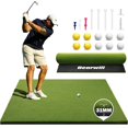 thumbnail image 1 of Alfombra de golf Bearwill Elite Grass de 150 cm x 120 cm de alta elasticidad, 1 of 7