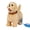 Yellow, variant on Bottone Electric Golden Retriever Dog Toy Interactive Talking Tongue Out on Leash for Kids