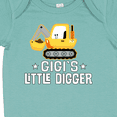thumbnail image 4 of Inktastic Gigi Little Digger Construction Truck Boys Baby Bodysuit, 4 of 5