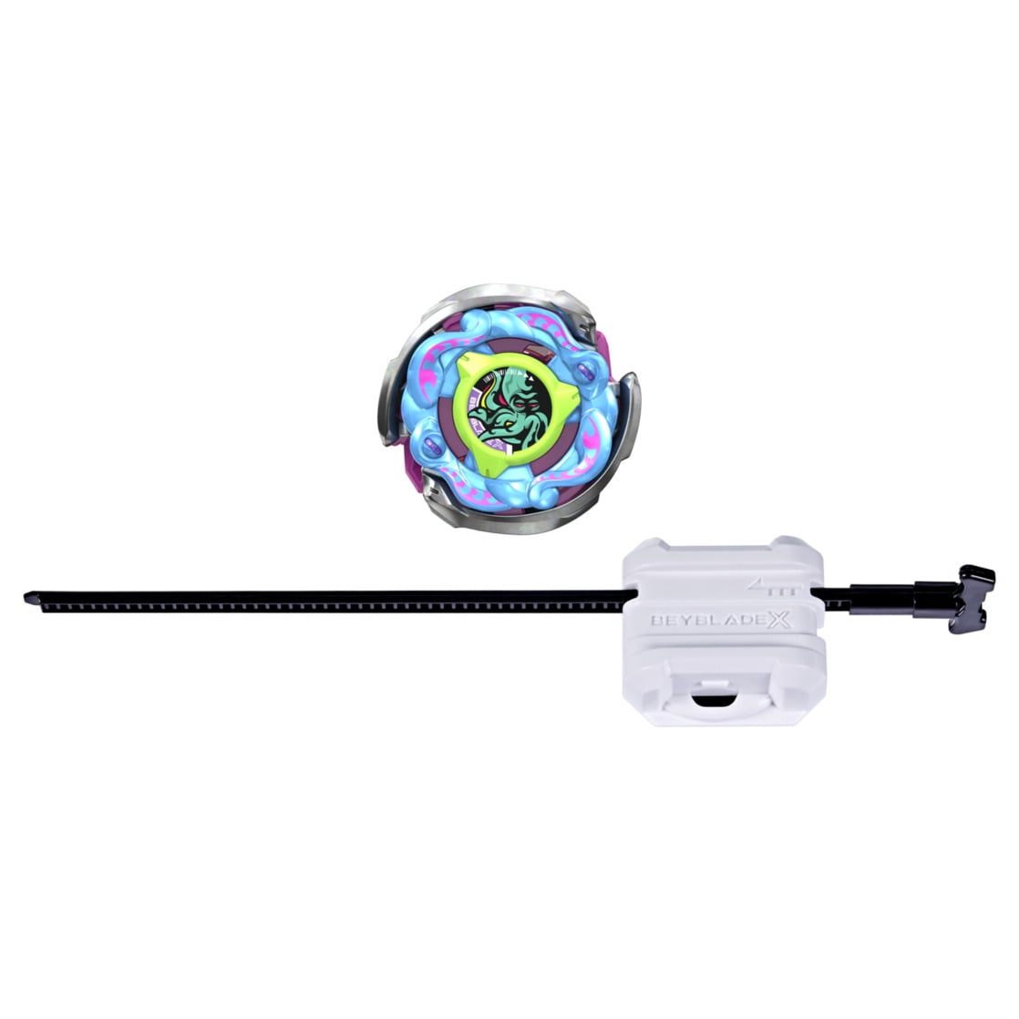 Beyblade X Wriggle Kraken S 3-85O CX Starter Pack Set with Stamina Battling Top & Launcher