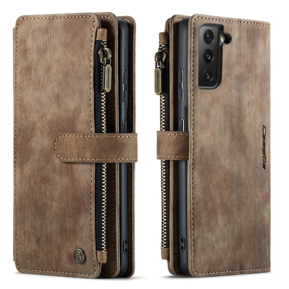 Crossbody Case Compatible with Samsung Galaxy Z Flip 4,Retro PU Leather Strap Wristlet Flip Case with Magnetic Closure and Card Holder for Men Women
