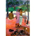 thumbnail image 2 of Gauguin, Paul 11x14 Black Ornate Wood Framed with Double Matting Museum Art Print Titled - The Call, 2 of 4
