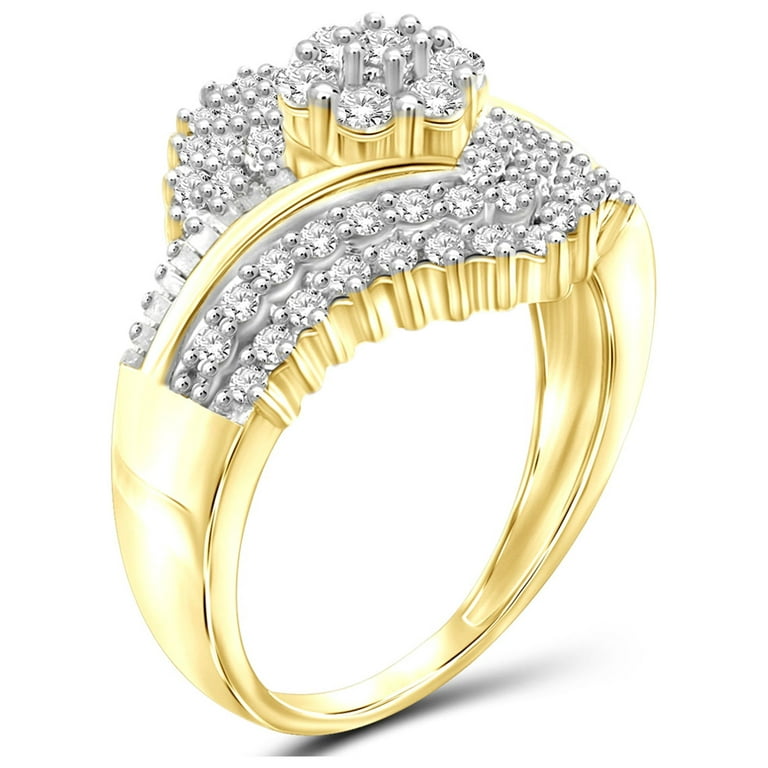 14k Gold Lab Created Diamond Ring for Sale. Claim Yours, Shine Now!