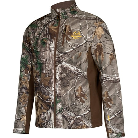 Men's Softshell Jacket, Realtree Xtra/Dark Earth - Walmart.com