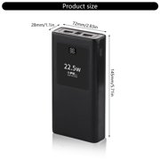 20000mAh PowerBanks Casing with 22.5W Fast Charging USB C Output Port & Input Port LED Indicators for Phone