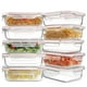 thumbnail image 1 of Recipientes de vidrio para preparación de comidas HOMBERKING 630 ml (22 oz) x10 - Rosa, 1 of 7