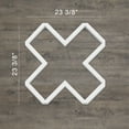 thumbnail image 2 of Ekena Millwork 23 3/8"W x 23 3/8"H x 3/8"T Large Fowler Decorative Fretwork Wall Panels in Architectural Grade PVC, 2 of 9