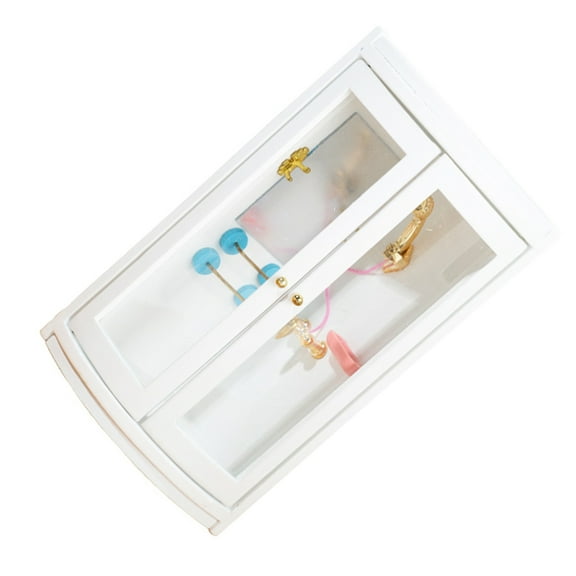 SKISUNO Dollhouse Bathroom Furniture White 1Pack 6.6x3.7in Doll House Accessories Home Decor