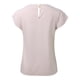 thumbnail image 5 of Camiseta holgada informal de cuello redondo y manga corta para mujer - Color liso, mezcla de poliéster, versátil para el gimnasio y el uso diario, 5 of 6