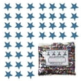 thumbnail image 2 of Confetti Star 1/4" Blue Sky - Half Pound (8 oz) - CCL8523, 2 of 8