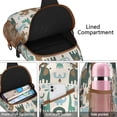 thumbnail image 4 of Giraffe Print Backpack - Lightweight Hiking Bag for School & Travel Hiking Backpack, 4 of 6
