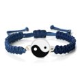 thumbnail image 3 of Pulseras trenzadas de Tai Chi Yin Yang para hombres y mujeres, pulsera de cuerda hecha a mano, rojo y negro, muñeca de amistad, regalo de joyería de moda, 3 of 5