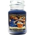 thumbnail image 1 of A Cheerful Giver Blueberry Muffins Jar Candle, 24-Ounce, 1 of 8