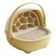 thumbnail image 1 of Caja de cría de gusanos de seda, hogar irrompible para tortugas, caja de crecimiento para gusanos de seda e incubación. Amarillo, 1 of 9