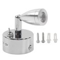 thumbnail image 1 of 12V 3W LED Small Spotlight Warm White Swivel Reading Lamp Interior Lighting for RV Yacht Camper Trailer Hotel Rooms, 1 of 14