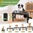 thumbnail image 2 of Comederos Elevados para Perros Razas Grandes XiaZ Soportes para Tazones Elevados para Perros Perro Grande y Mediano 2 Juego de Soportes para Tazones de Agua para Comida para Perros Elevados Grandes Ne, 2 of 7