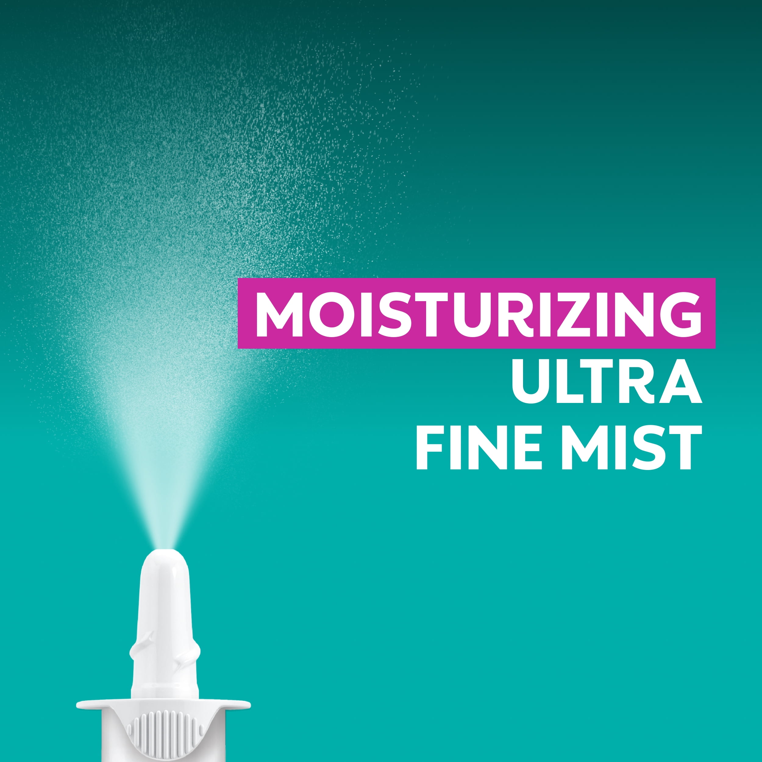 Vicks Sinex Severe Moisturizing Ultra Fine Nasal Mist with Aloe, 265 Sprays x 2