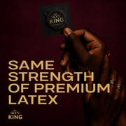 SKYN King Mega Large XXL Non-Latex Lubricated Condoms, 10 Count – Comfortable Fit
