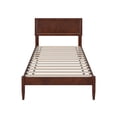 thumbnail image 6 of Ellarie Twin XL Solid Wood Platform Bed in Walnut, 6 of 11