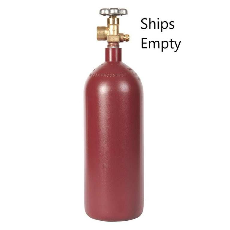 New 20 Cu ft Steel Helium Cylinder CGA580 Balloons or Industrial Applications - Ships Empty