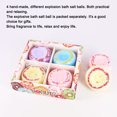 thumbnail image 4 of Set de regalo de bombas de baño orgánicas y naturales de 4 piezas Aceite esencial yeacher  Bombas de baño, 4 of 7