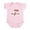 Petal Pink, variant on CafePress - How I Roll (Paint Roller) Infant Bodysuit - Baby Light Bodysuit, Size Newborn - 24 Months