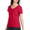thumbnail image 1 of Hanes Womens Nano-T V-Neck Tee, 1 of 3