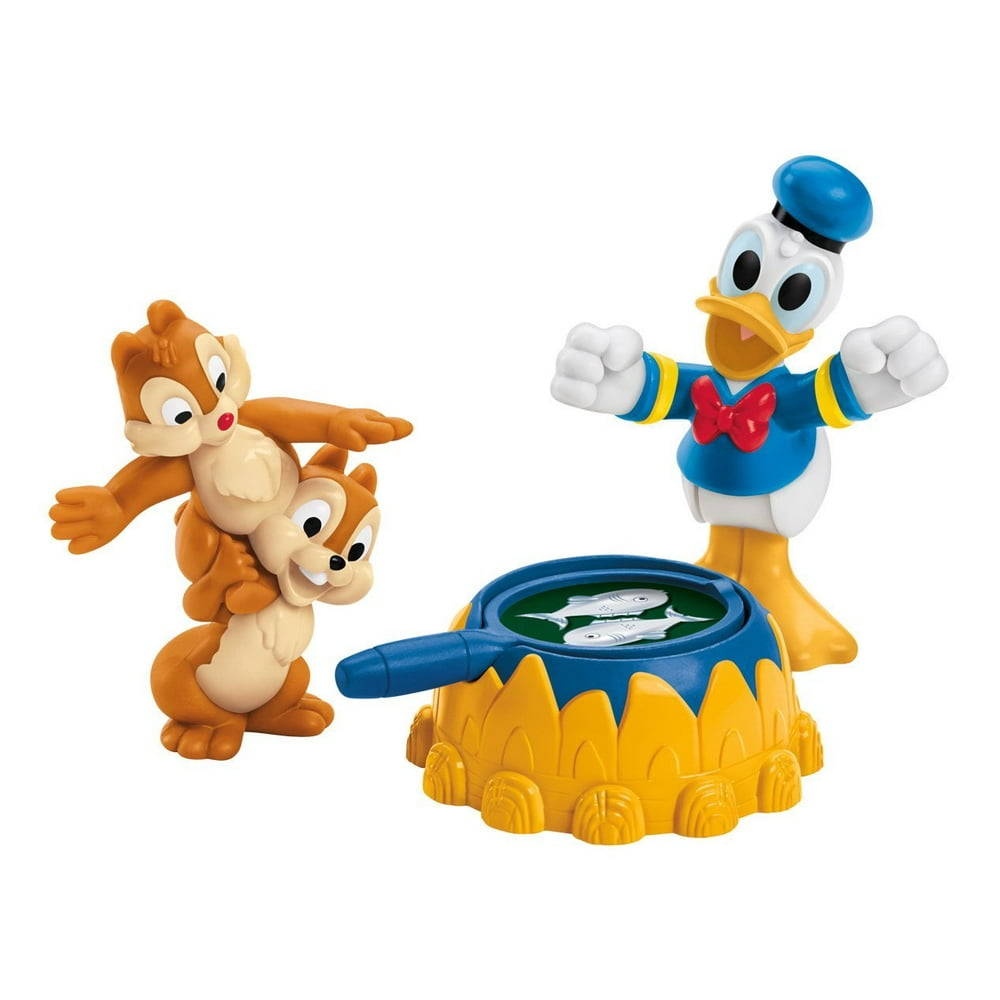 Disney Clubhouse Donald Duck Chip ‘n Dale Figures Playset
