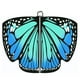 thumbnail image 4 of Rainbow Women Butterfly Wing Shawl With Butterfly Masque Headband Cosplay Costume Props ForB, 4 of 5