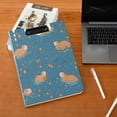 thumbnail image 5 of FORMRS A4 Clipboard Folder with Pen Holder Horizontal Foldable School Office Binder, Capybaras Swimming, 5 of 9