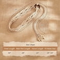 thumbnail image 2 of Boho Braided Belt for Women,49.2in Long Woven Waist Belt with Tassels & Wood Beads for Dresses, Jeans & Festival Outfits, 2 of 6