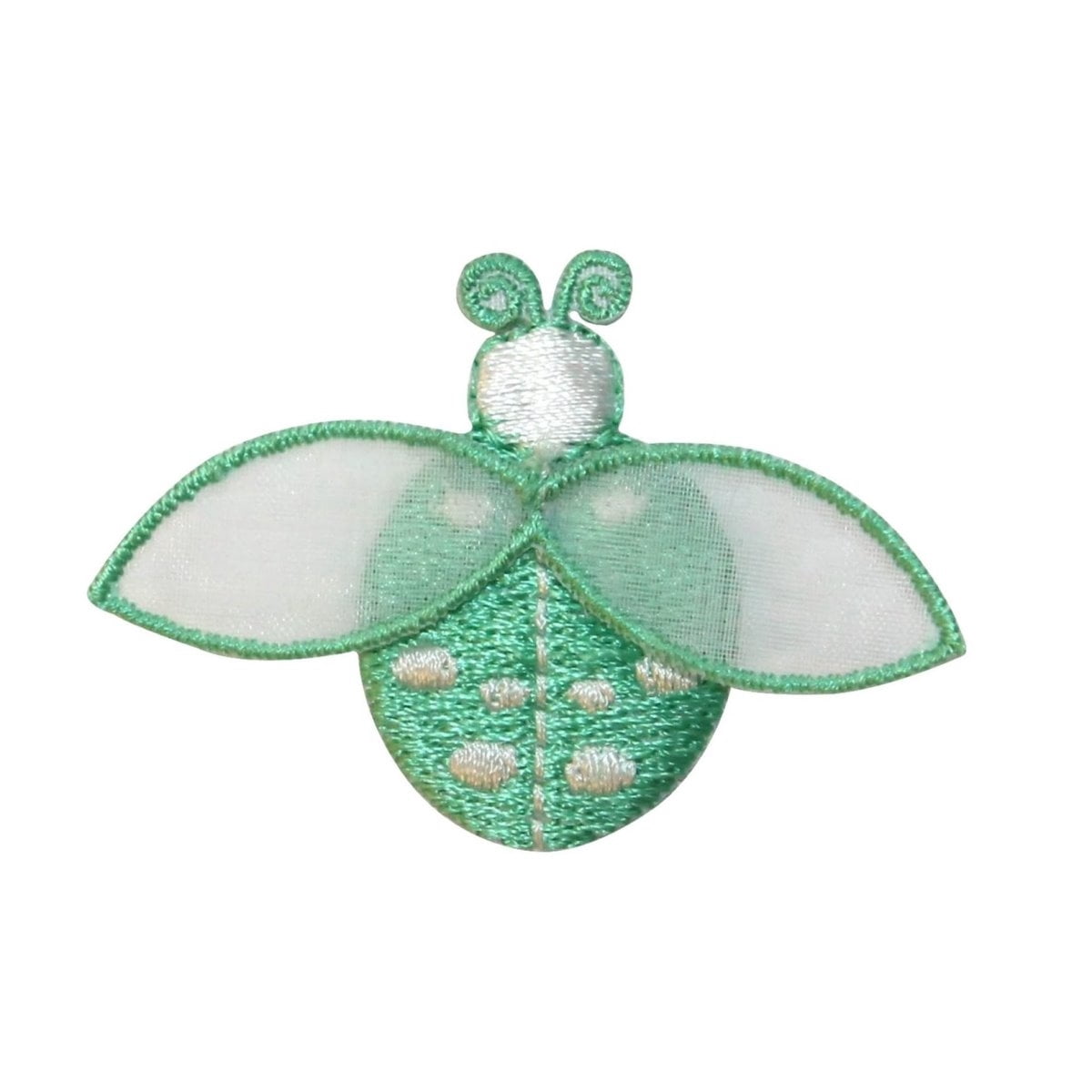 ID 1616E Ladybug Fly Patch Garden Beetle Insect Bug Embroidered Iron On ...
