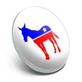 thumbnail image 2 of Democrat Donkey Liberal America Political Party Metal 1.1" Tie Tack Hat Lapel Pin Pinback, 2 of 4