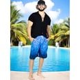 thumbnail image 2 of Short Playa y Alberca Hombre Estampado Traje Baño con Forro, 2 of 5