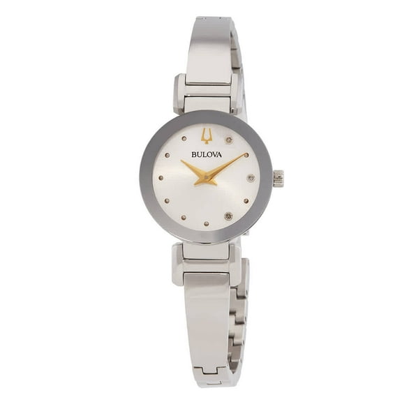 Bulova Marc Anthony Women's Diamond Stainless Steel Quartz Watch 96P241