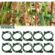 thumbnail image 2 of 100 clips de soporte para plantas, tomates, lazos, cordel, enrejados, jaulas, plantas trepadoras, verduras, 2,5 cm, 2 of 5