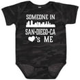 thumbnail image 3 of Inktastic San Diego Someone Loves Me Skyline Boys or Girls Baby Bodysuit, 3 of 5
