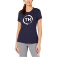 thumbnail image 1 of Tommy Hilfiger - Camiseta grÃ¡fica con cuello redondo para mujer, azul, XXL Tommy Hilfiger Camiseta grÃ¡fica, 1 of 2