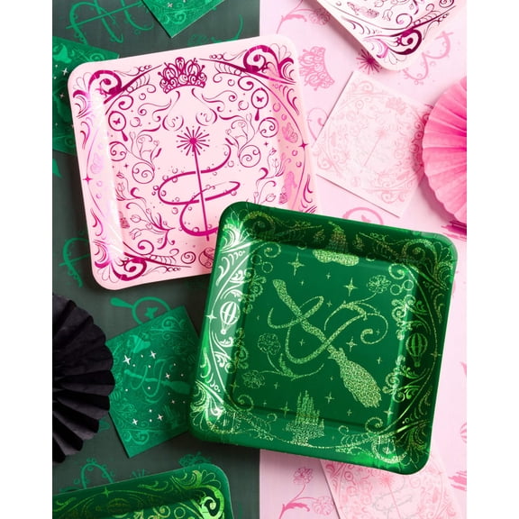 Emerald City Plates - 24 paper plates