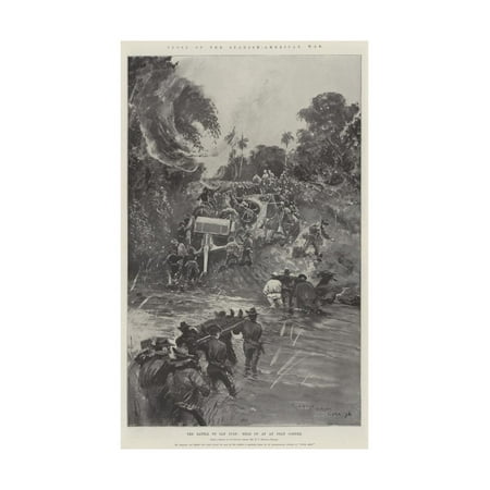 - Close of the Spanish-American War, the Battle of San Juan, Held Up at an Ugly Corner Print Wall Art By Henry Charles Seppings Wright