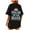 Black, variant on Puliio T Shirt Beach Oversized Graphic Tees For Women Vintage Baggy Shirts Summer Cotton Vacation Tops