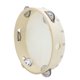 thumbnail image 1 of Instrumento de percusión Orff de pandereta de mano de 8 ", campana de abedul de una sola fila, 5 pares de instrumentos educativos de percusión de tintineos de metal para juegos de fiesta, 1 of 5